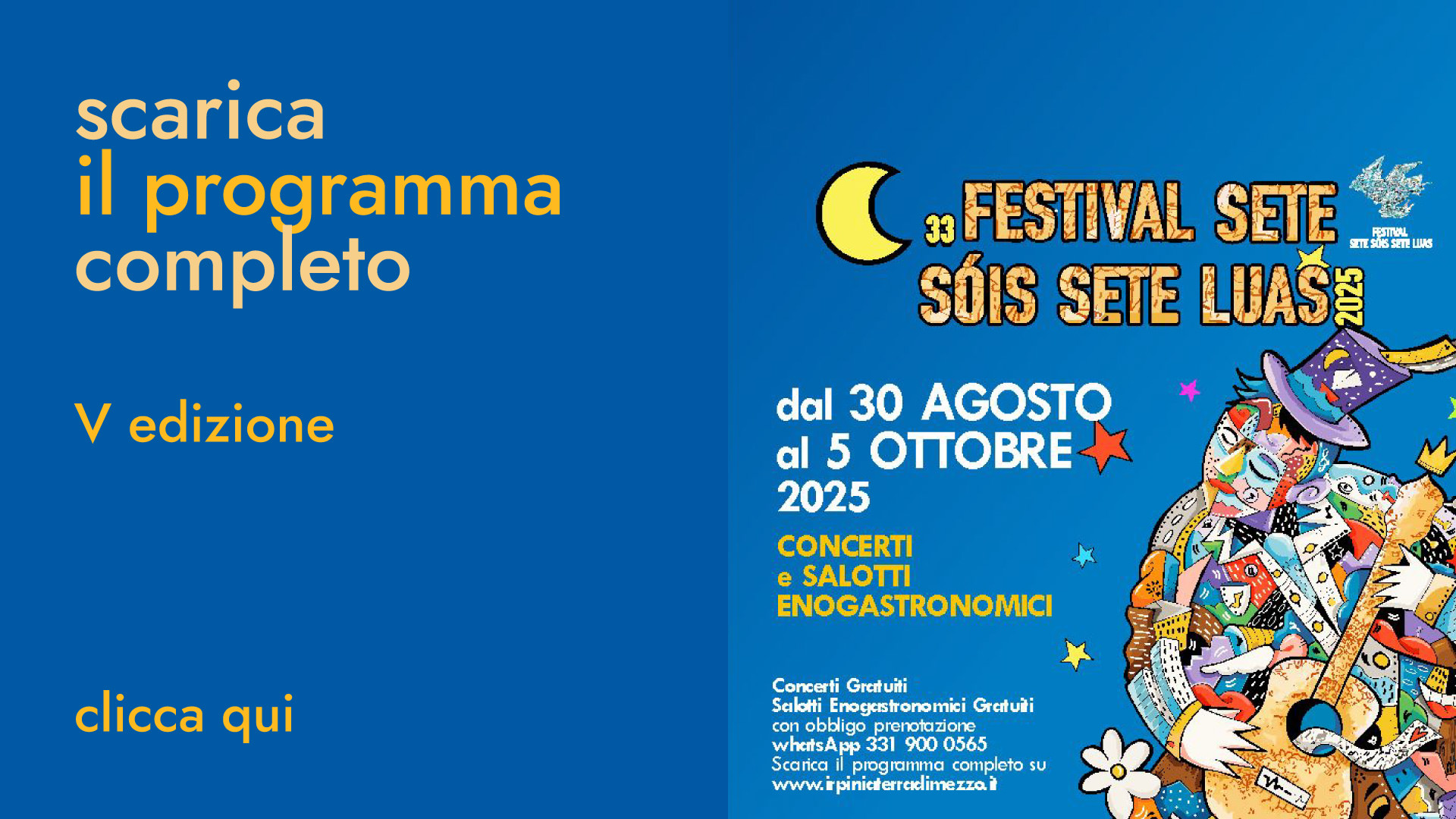 Programma V Edizione 2025